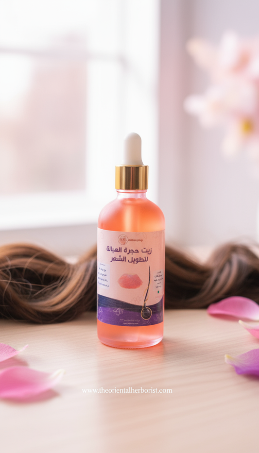 Sérum para el cabello a la habala - 30ml - longitud, nutrición, hidratación, brillo - piedra habbala