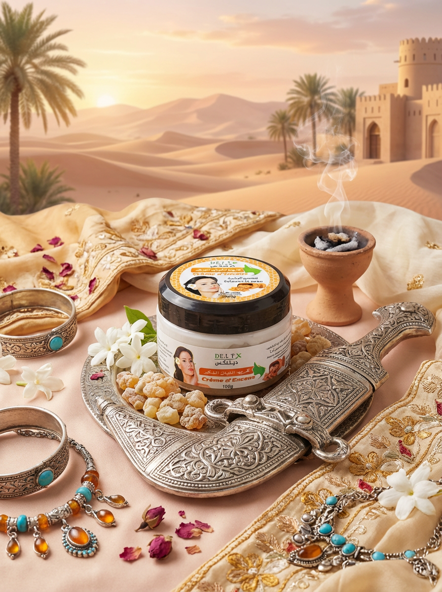 Crème au louban - crème soin à l'oliban - 100G - loubane - كريم مرطب باللبان