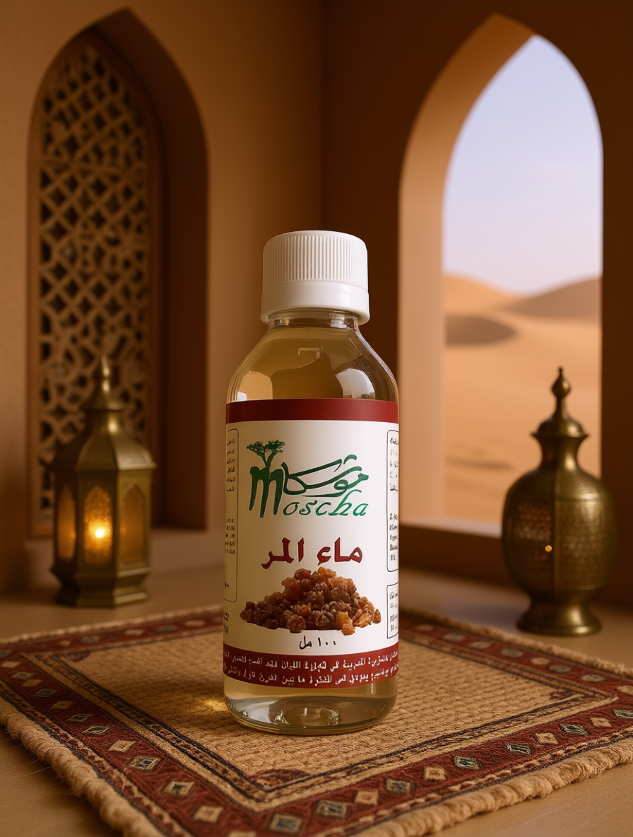 Eau de myrrh - 100ml - hydrosol - soin du visage, embellissement, anti ride naturel, anti-acné, lotion bio - ماء المر