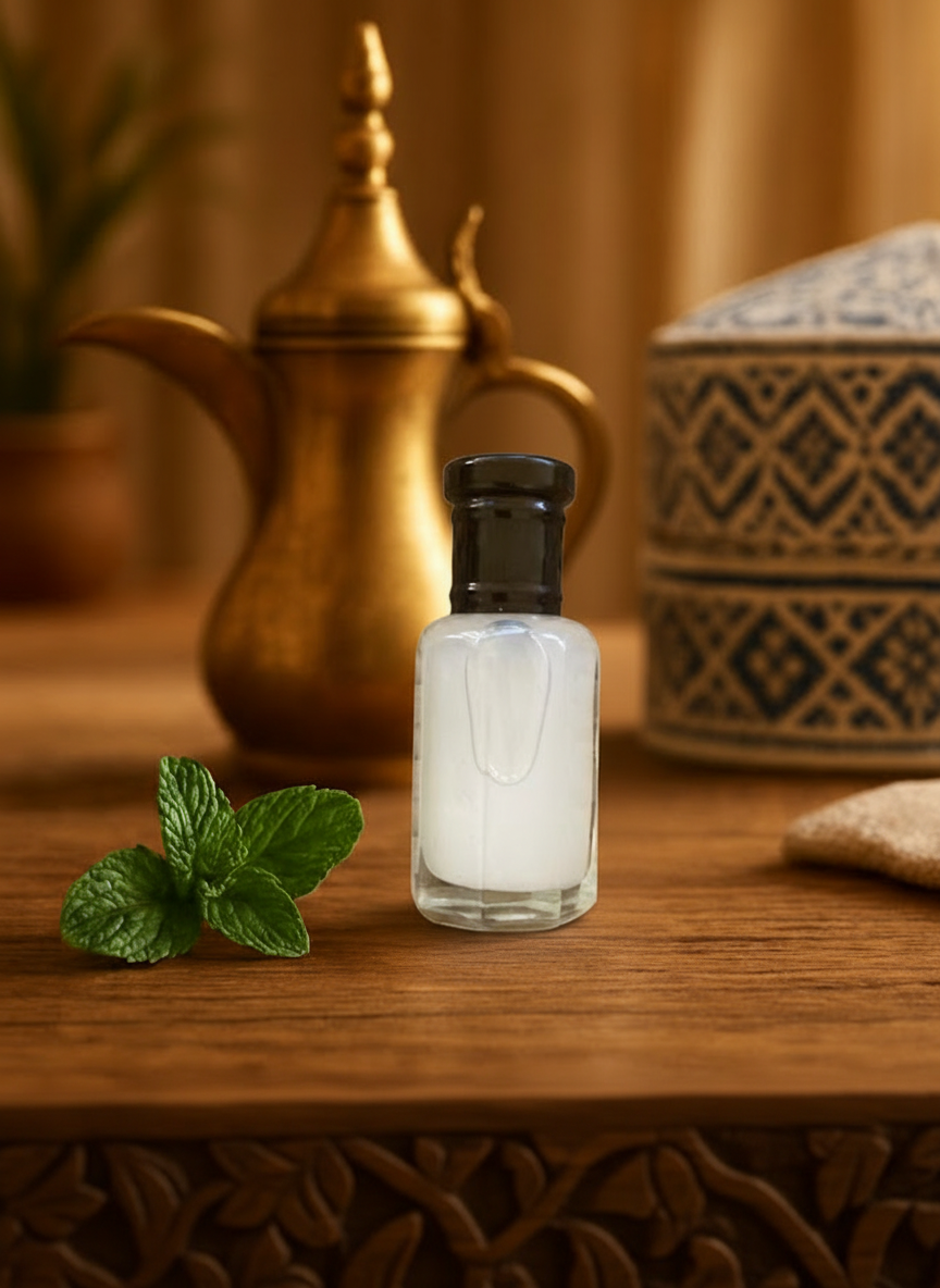 Musc blanc liquide - 8ml - parfum oriental - propreté, hygiène, purification,