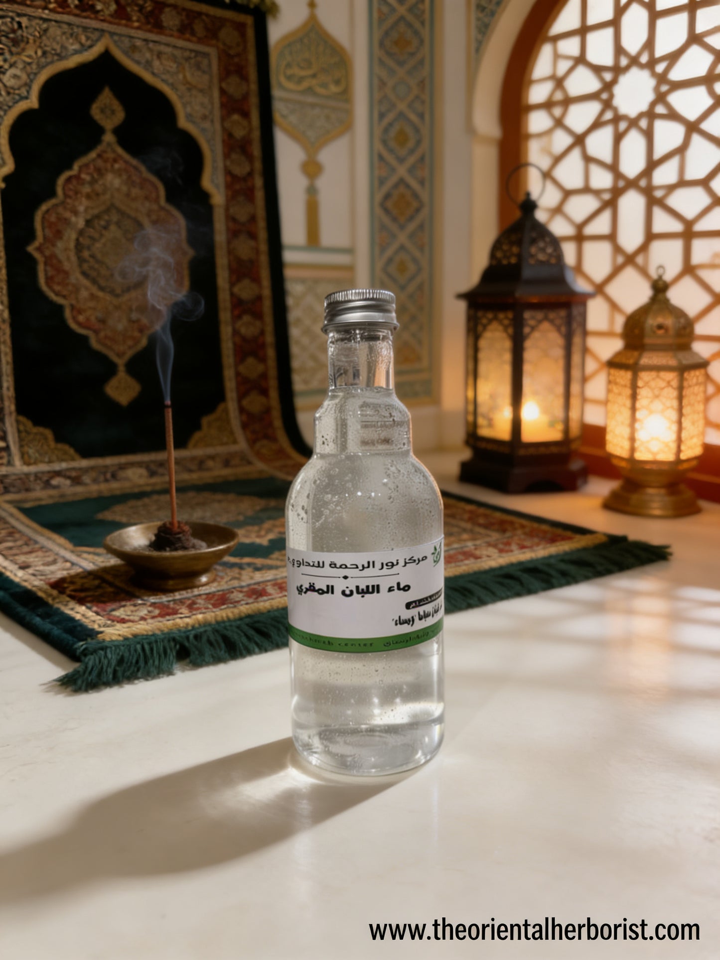 Eau coranisée au loubane dakar - louban - oliban - 500ml - roqya - désenvoutement mauvais œil jalousie