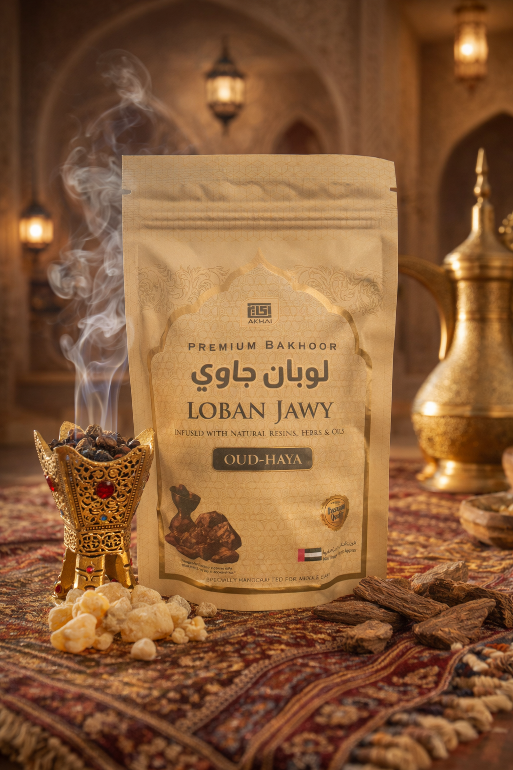 Encens Loban Jawy - oud Haya - 70g - premium bakhoor