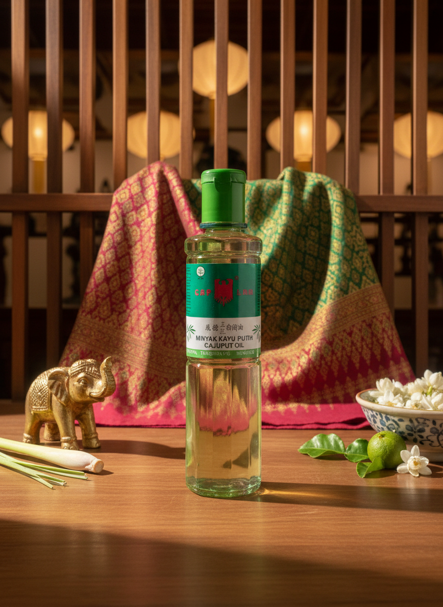 Cajuput Oil Naturelle – Soulage Douleurs, Rhume & Infections – Huile Essentielle Bien-être Multi-usage