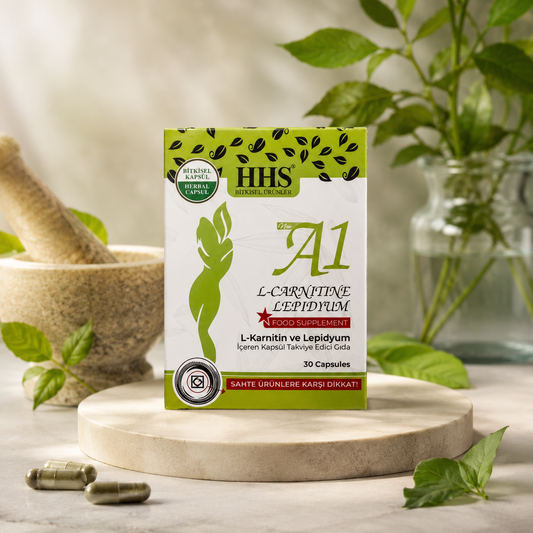HHS A1 L-Carnitine & Lepidium – Plant-Based Dietary Supplement - Slimming