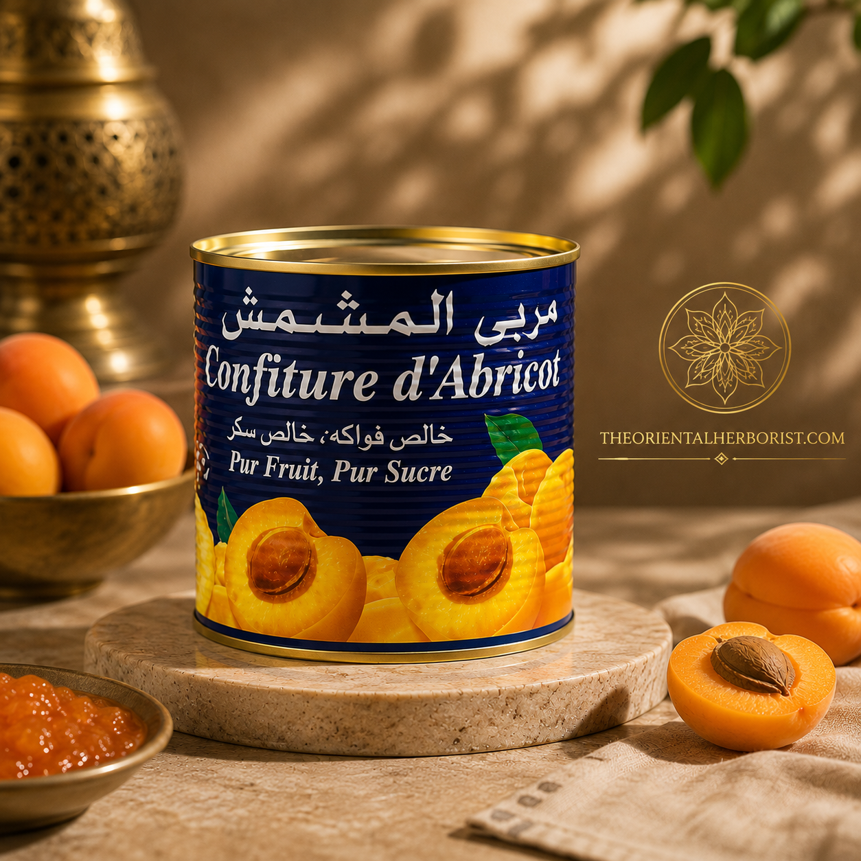 Confiture d’Abricot Algérienne – Pur Fruit, Pur Sucre | مربي المشمش