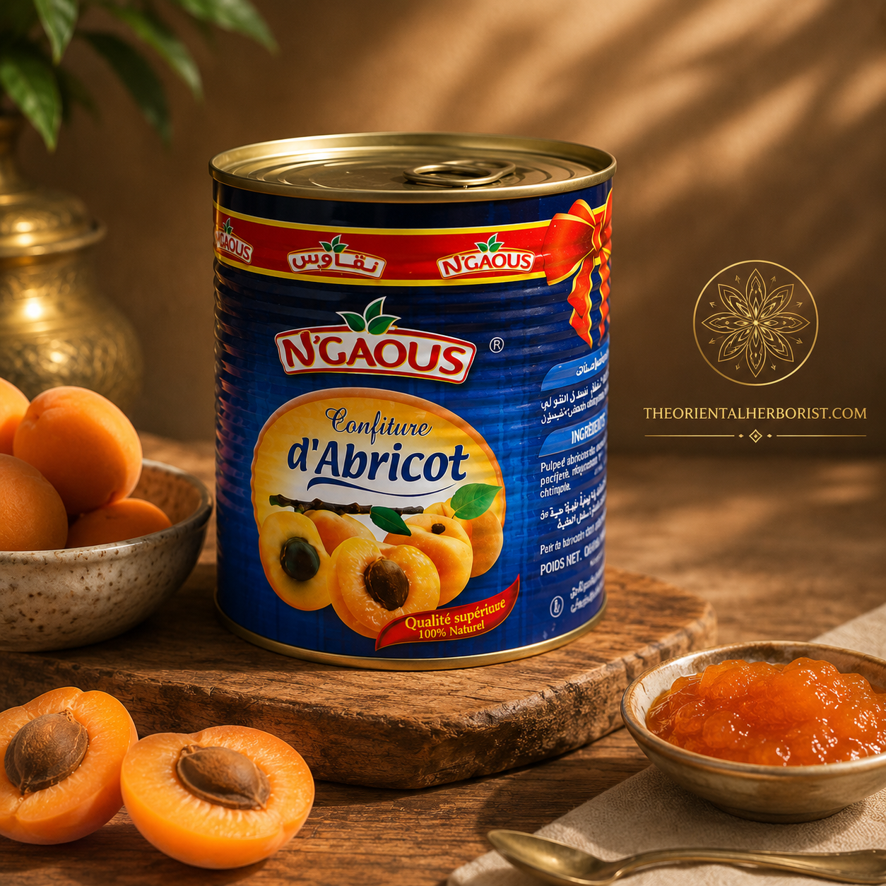 Confiture d’Abricot N’GAOUS – Confiture Algérienne Authentique
