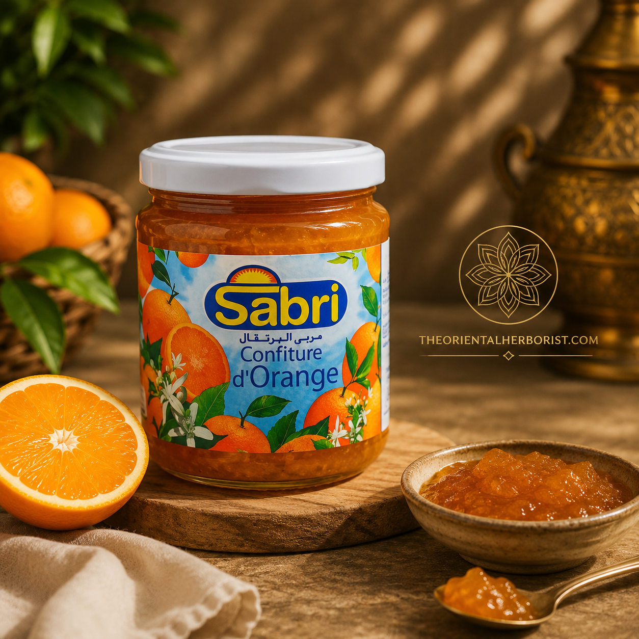 Confiture d’Orange Sabri 240 g – Confiture Algérienne Authentique