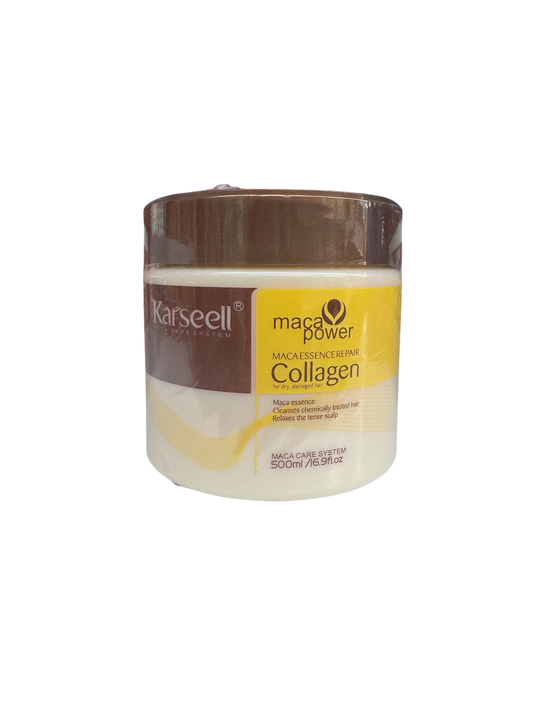 Karseell - Maca Power - hair mask - 500ml 16.9fl.oz - maca essence repair collagen