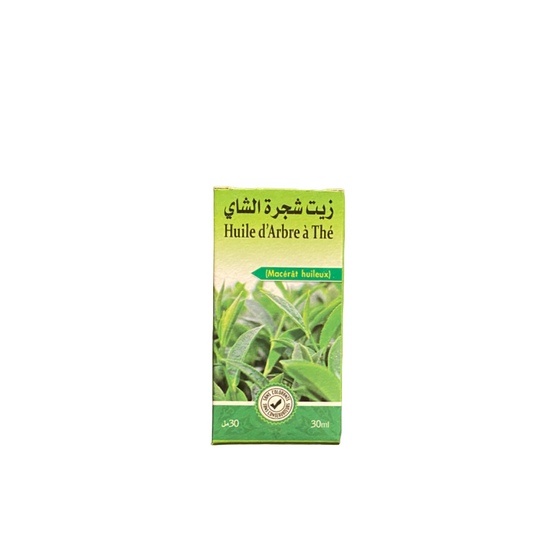 Huile d’arbre à thé - 30ml - décongestionnant, anti bactérien, antiviral - زيت شجرة الشاي