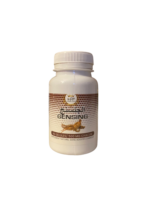 gélules de ginseng - 40 comprimés - supplément naturel sans additif chimique - booster d’immunité