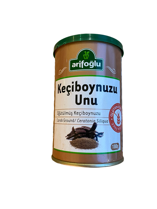 Poudre de caroube - 180g - alternative au cacao - renforcement du système immunitaire, lutte contre diarrhée, constipation cholesterol