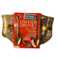 Türkischer Instanttee mit rotem Apfelgeschmack – 3-teiliges Set – Teeservice mit Gläsern – Instant-Rotapfelpulver